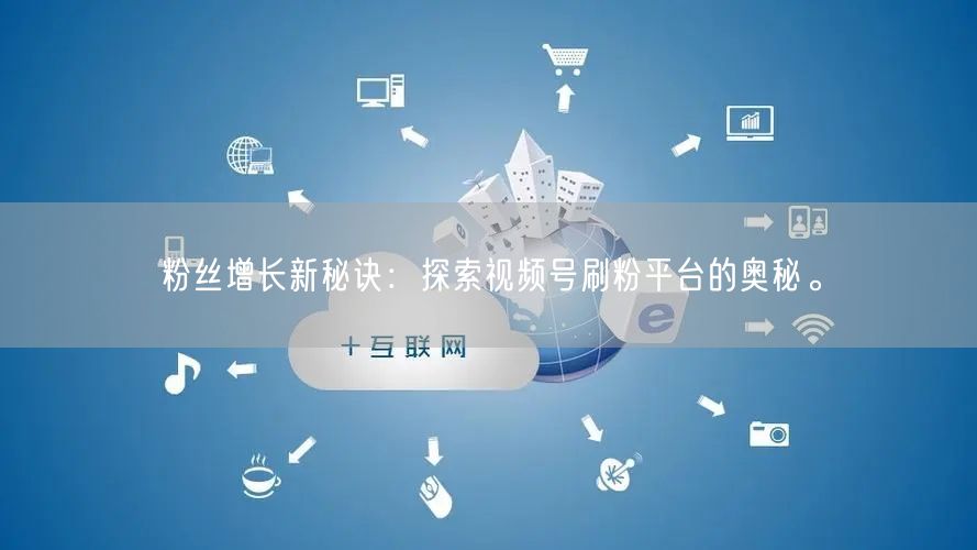 粉丝增长新秘诀：探索视频号刷粉平台的奥秘。