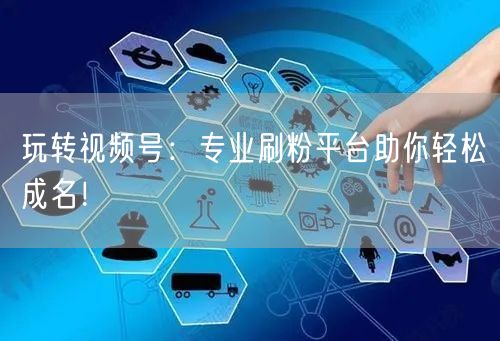 玩转视频号：专业刷粉平台助你轻松成名！